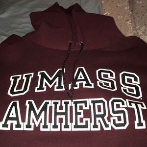 UMass Amherst Sweatshirt with Hoodie